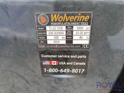 2023 Wolverine TL-12-72W 72in Skid Steer Rotary Tiller Attachment