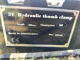 2024 3T Hydraulic Thumb Clamp