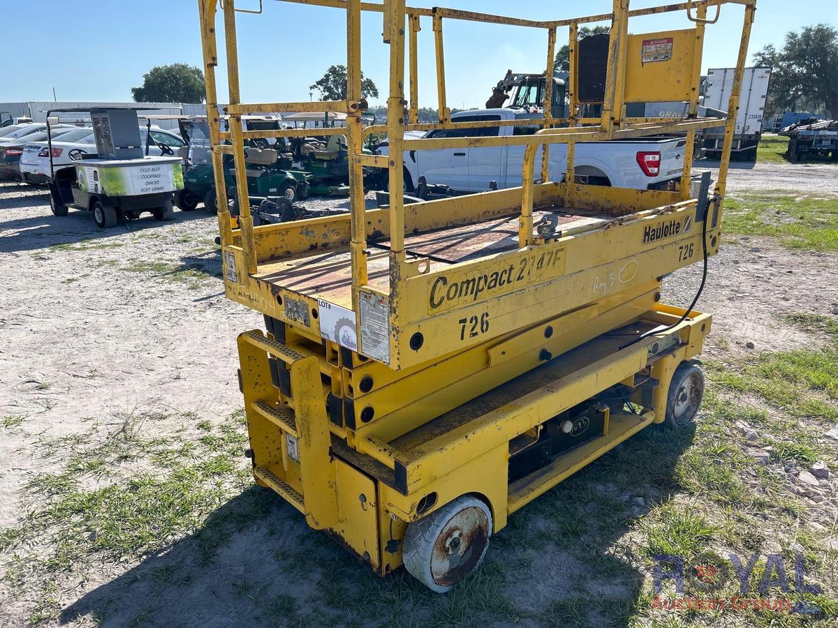 Haulotte Compact 2747E Scissor Lift