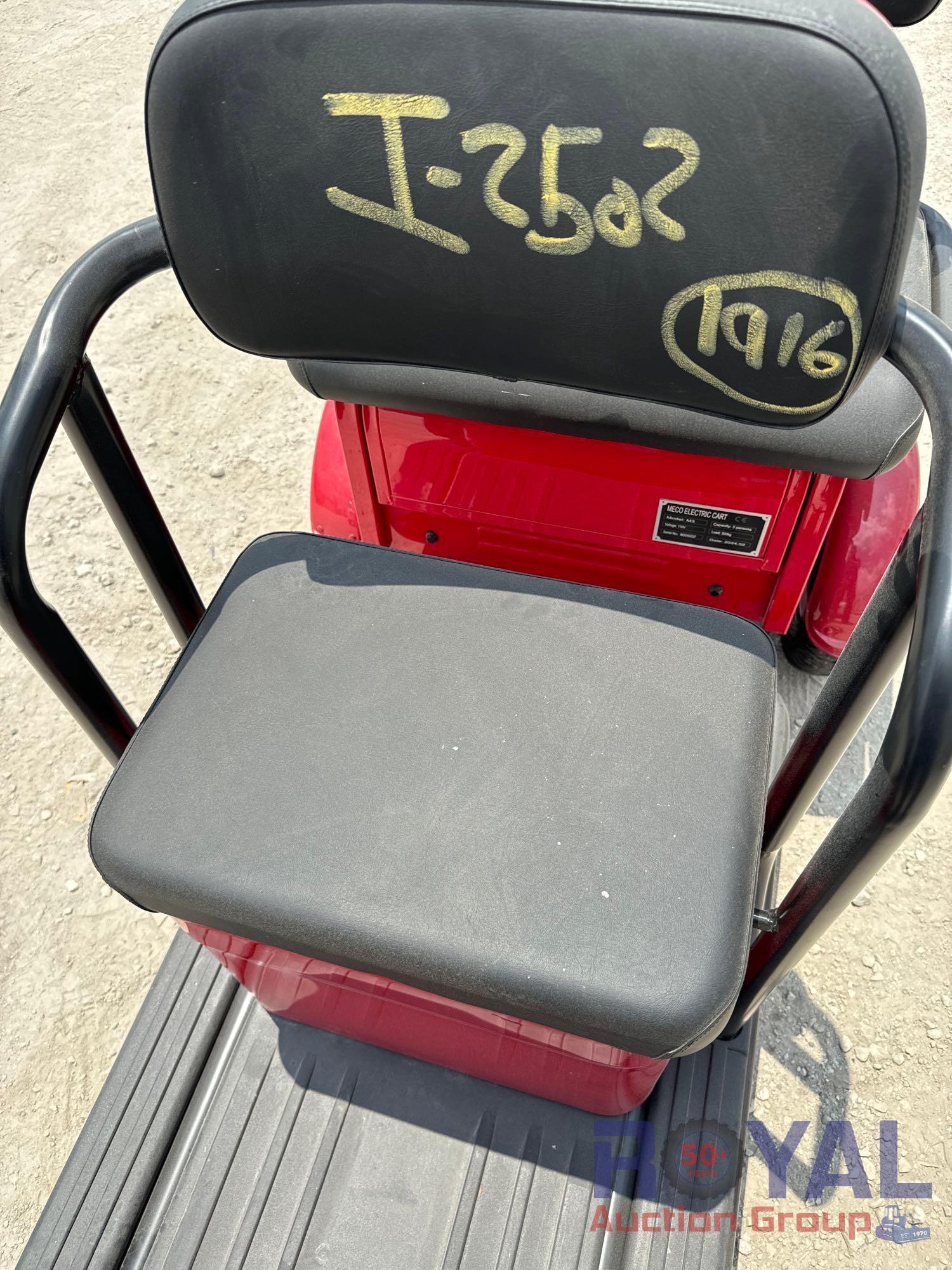 2024 Meco M3 Leopard Electric Cart