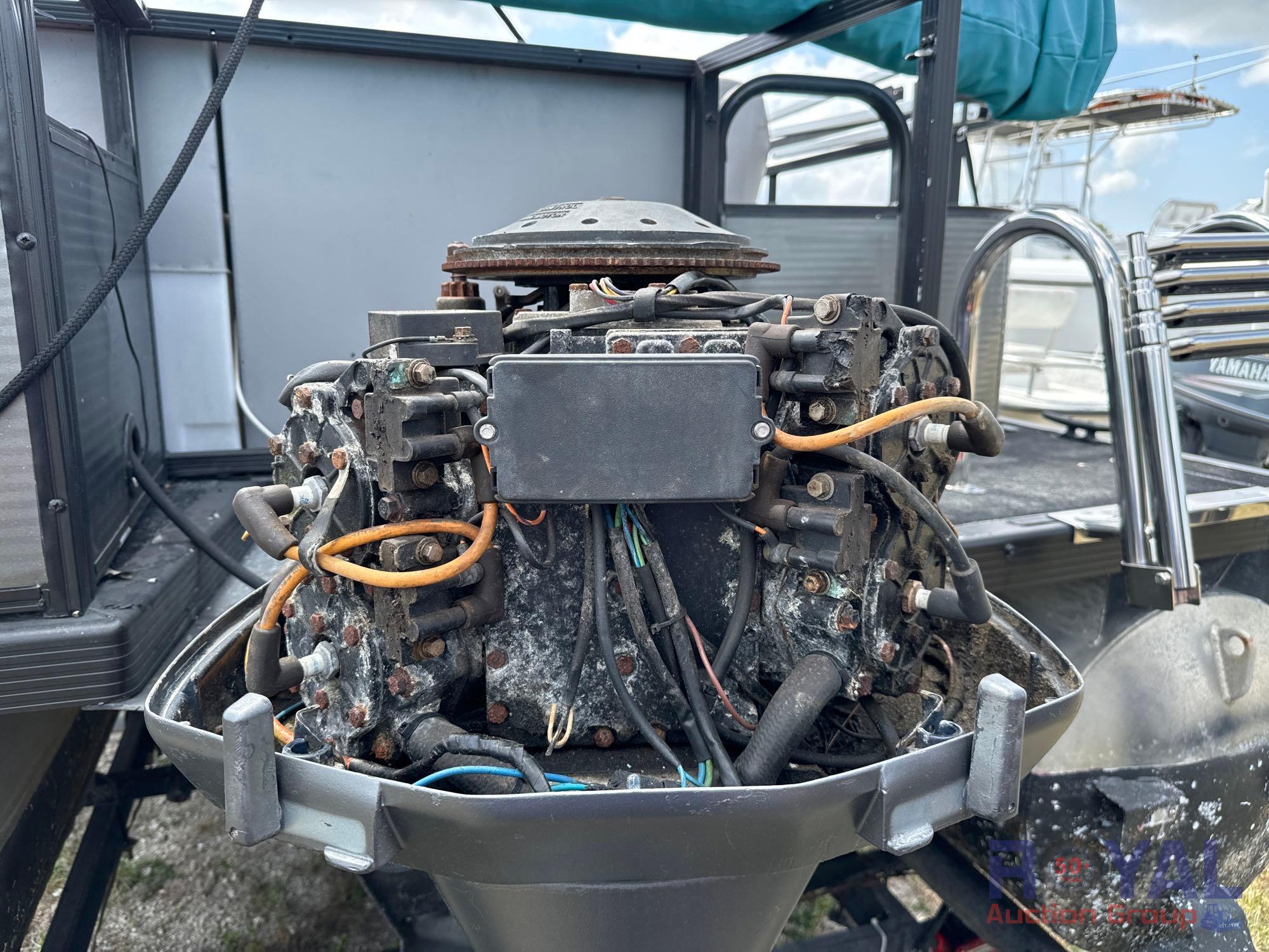 1999 Polaris 20ft. Pontoon Boat