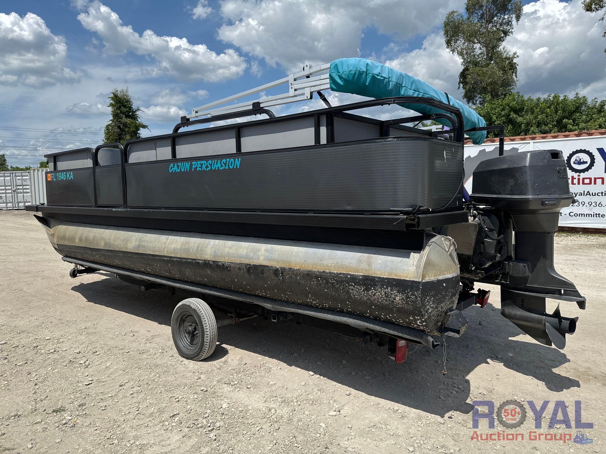 1999 Polaris 20ft. Pontoon Boat