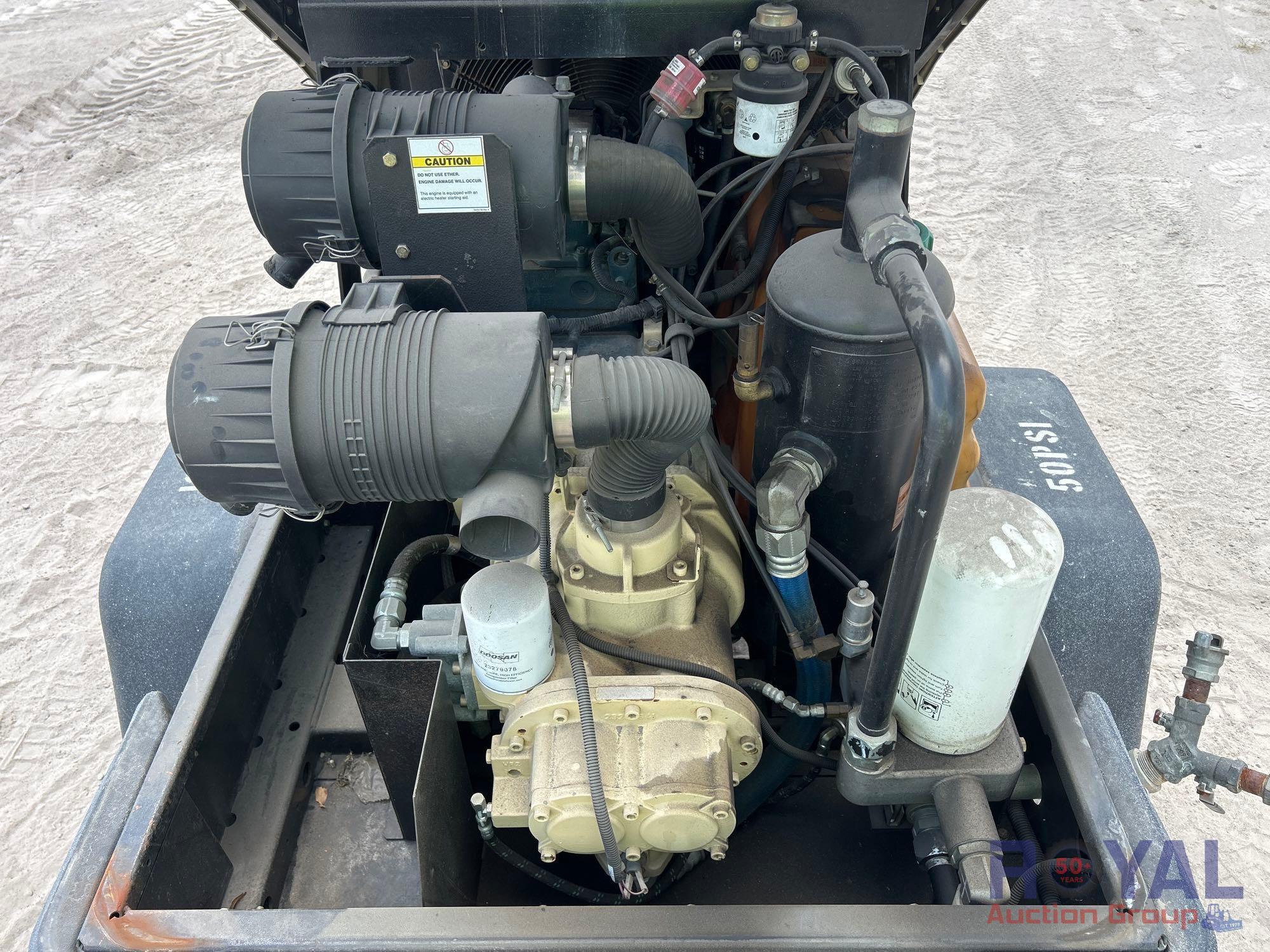 2013 Doosan C185WKUB-T4I 185 CFM Towable Air Compressor