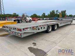 2013 Trail King TK80HT T/A Hydraulic Dovetail Trailer