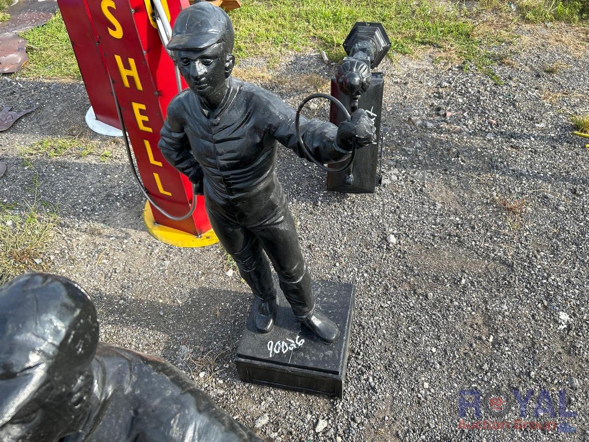 Footman Statue