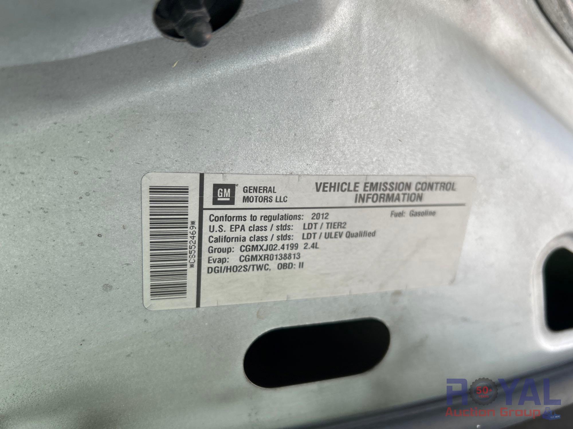 2012 Chevrolet Captiva SUV