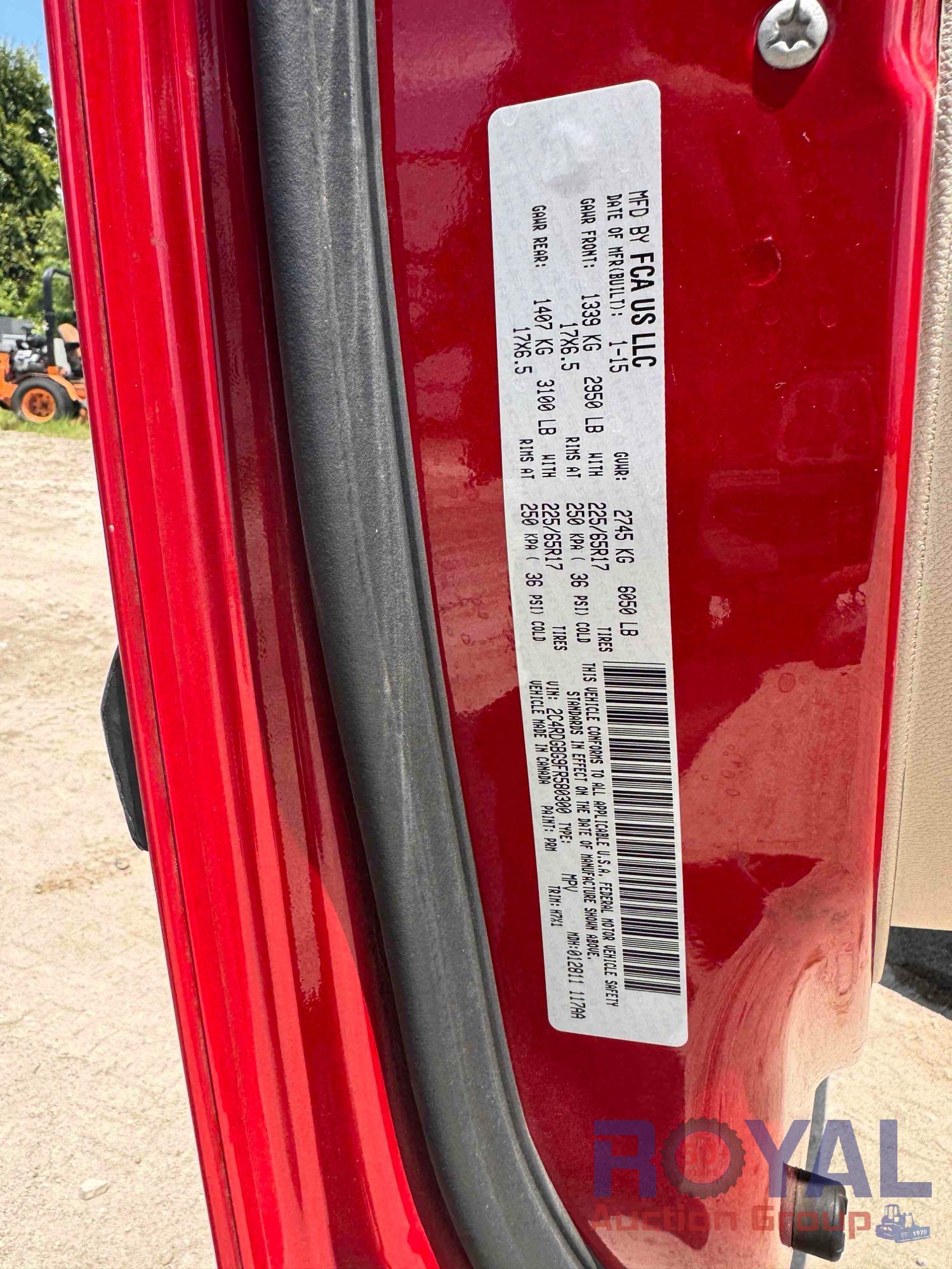 2015 Dodge Grand Caravan Van