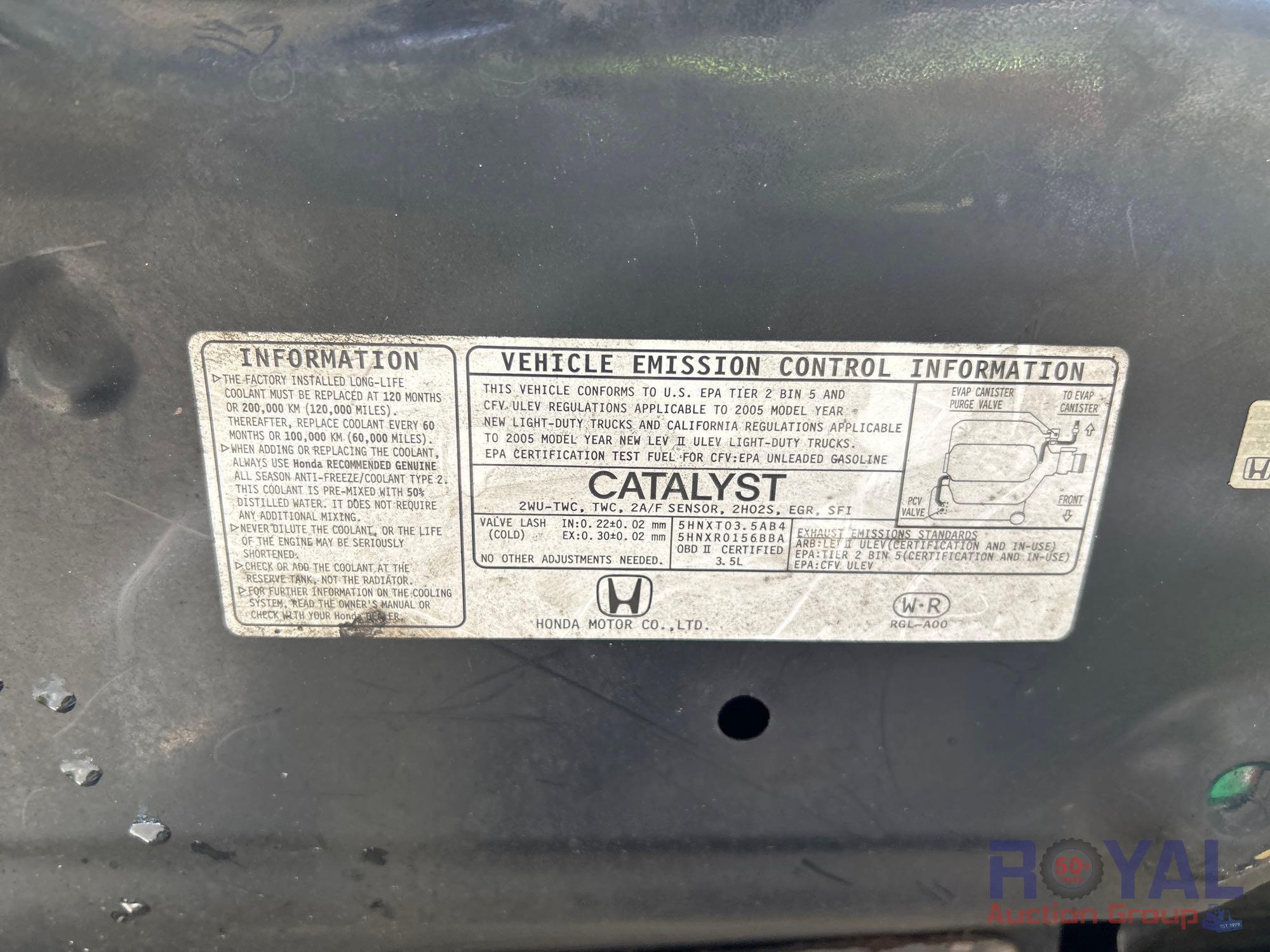 2005 Honda Odyssey