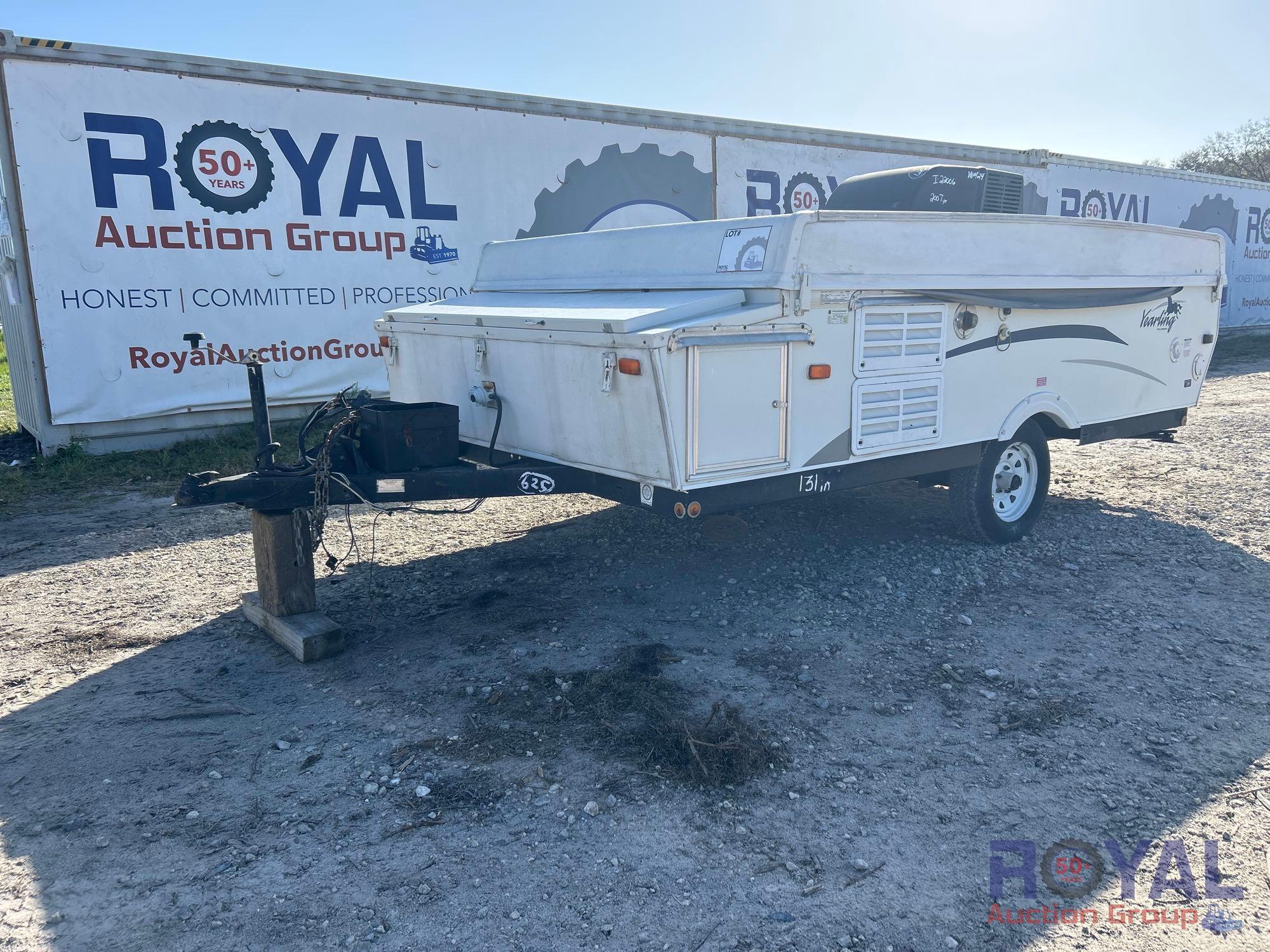 2007 Palomino by Forest River Y-4102 Yearling Single Axle Pop Up Camping Trailer