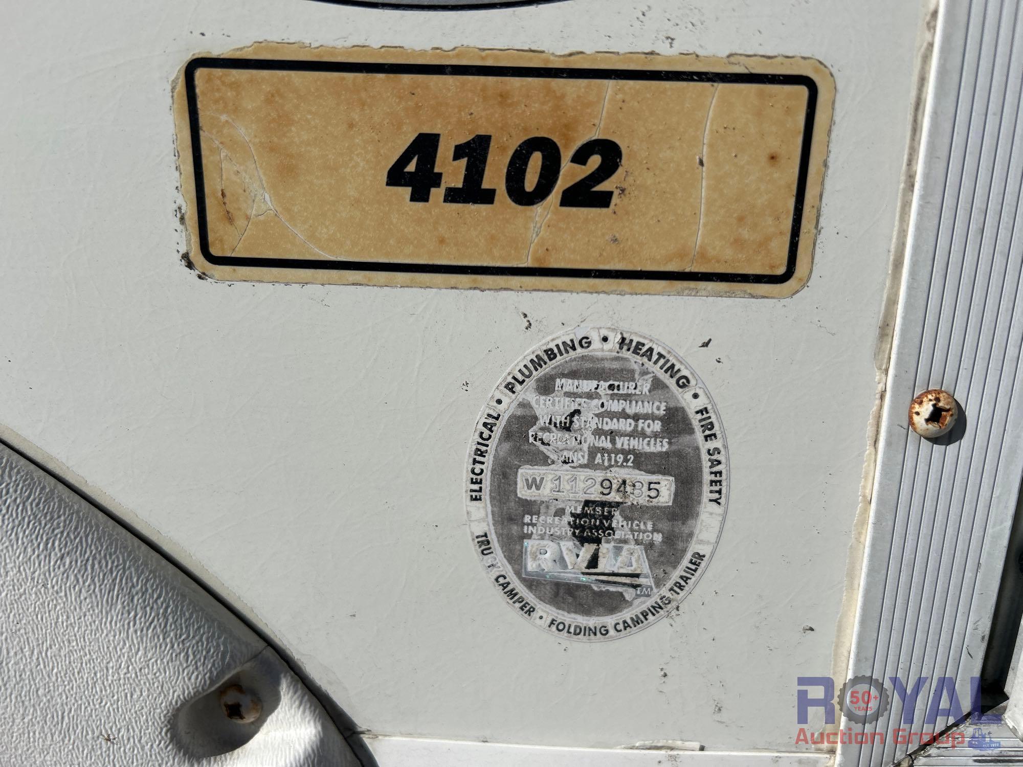 2007 Palomino by Forest River Y-4102 Yearling Single Axle Pop Up Camping Trailer