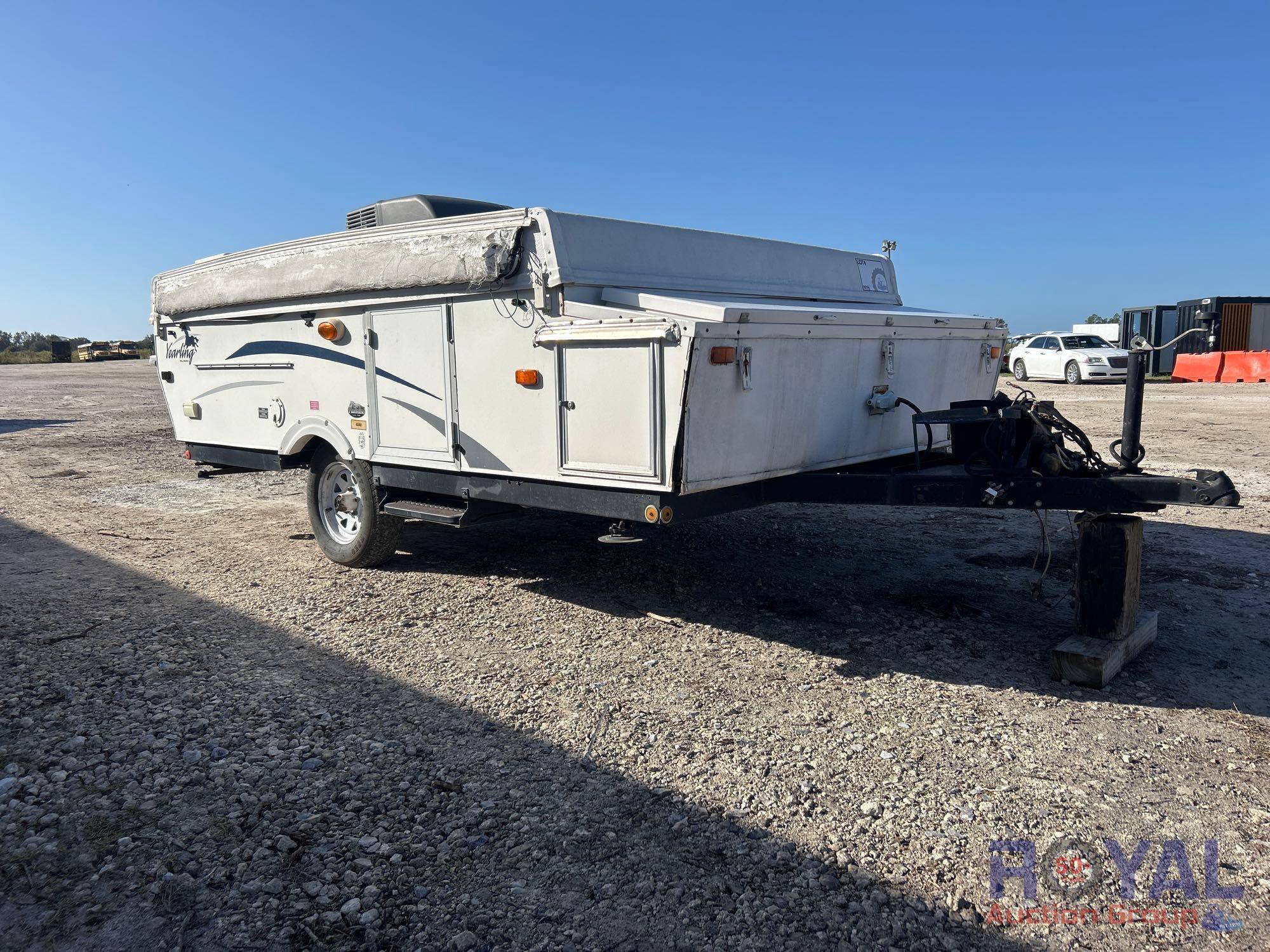2007 Palomino by Forest River Y-4102 Yearling Single Axle Pop Up Camping Trailer