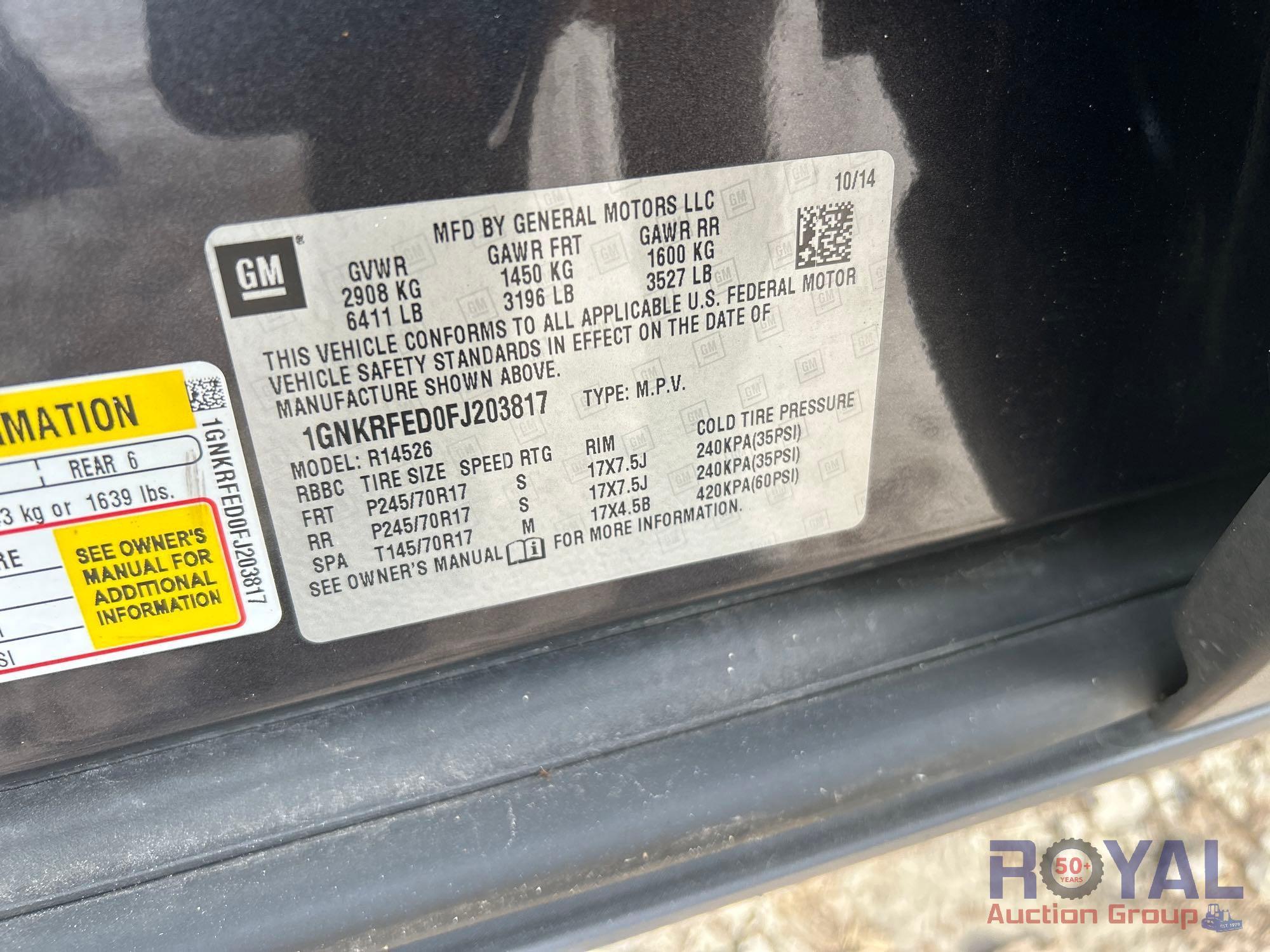 2015 Chevrolet Traverse LS SUV