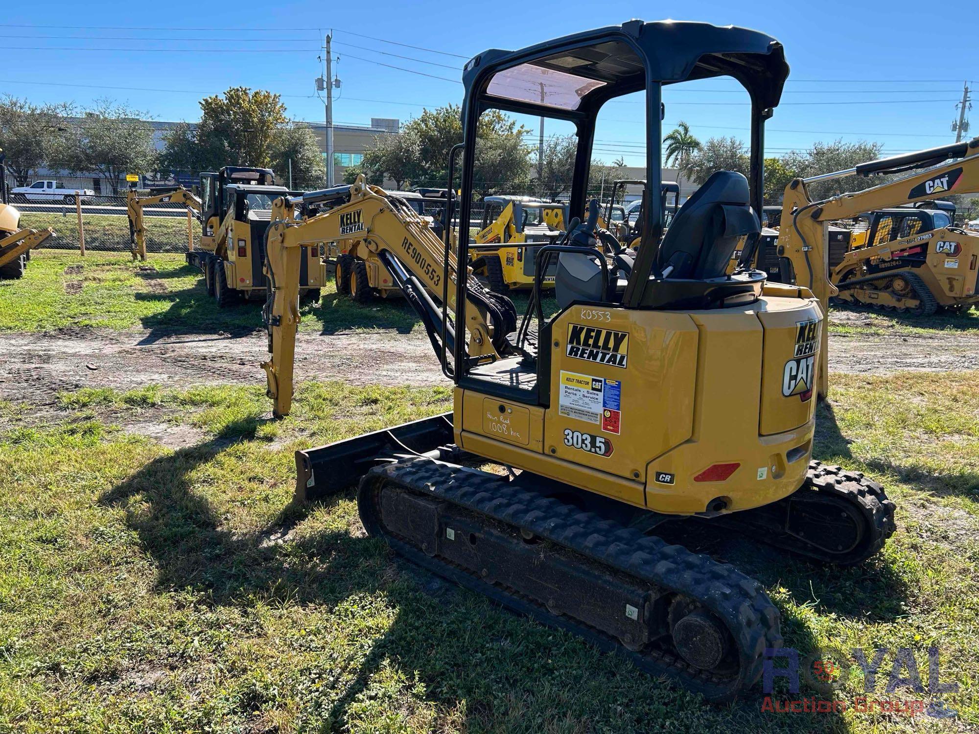 2022 Caterpillar 303.5CR-07A Mini Excavator