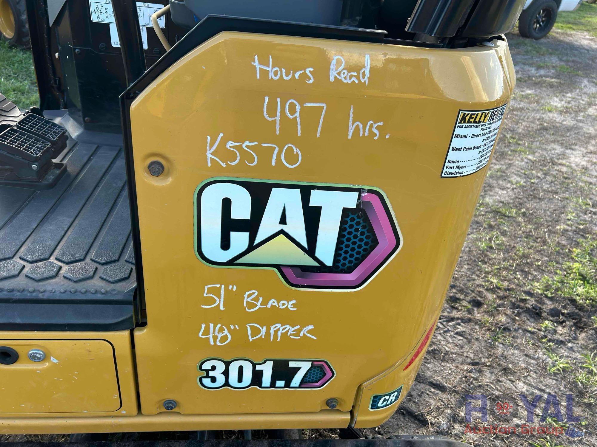 2021 Caterpillar 301.7 Mini Excavator