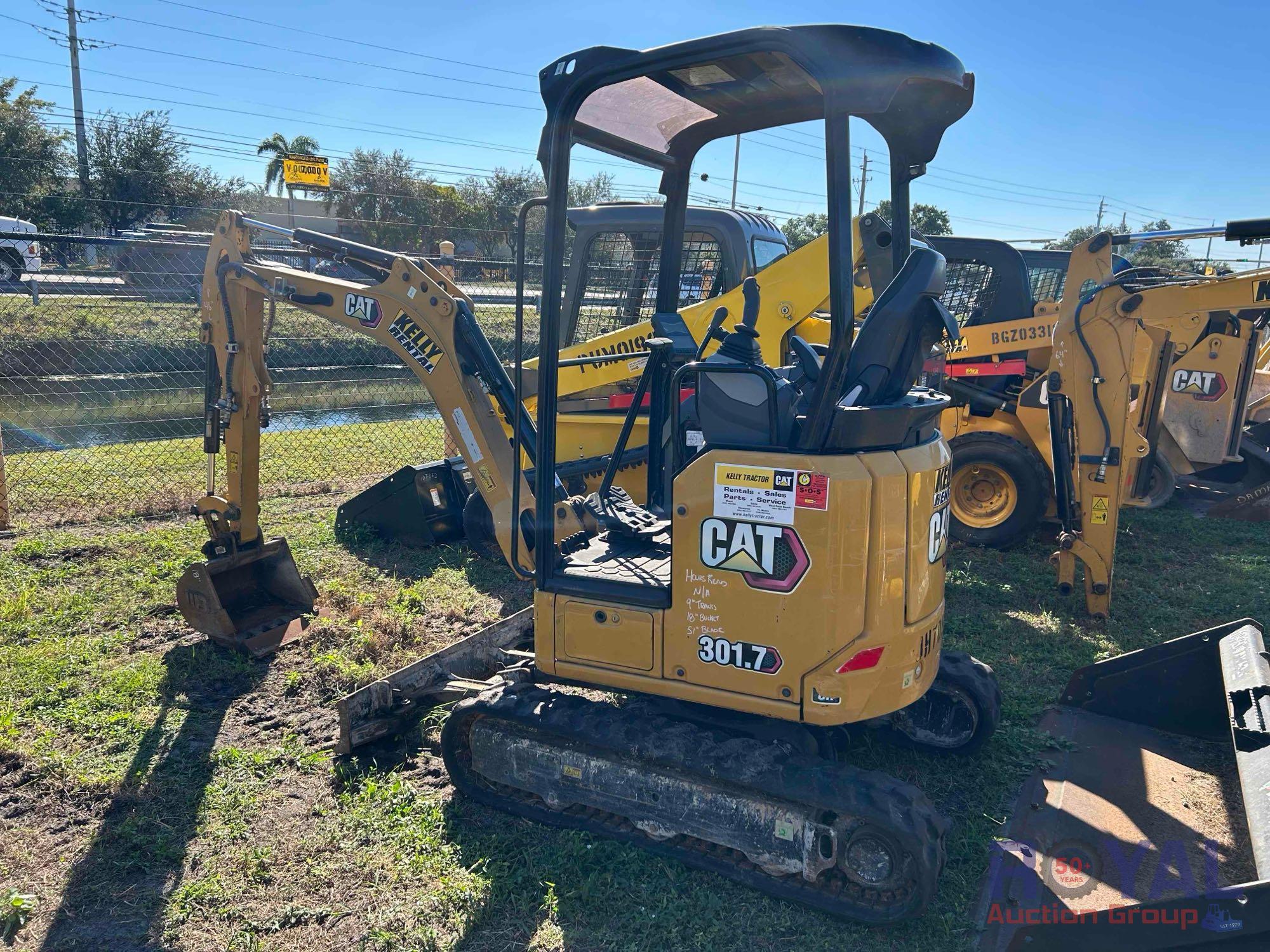 2021 Caterpillar 301.7 Mini Excavator