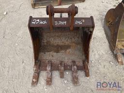24in Mini Excavator Bucket w/ Teeth