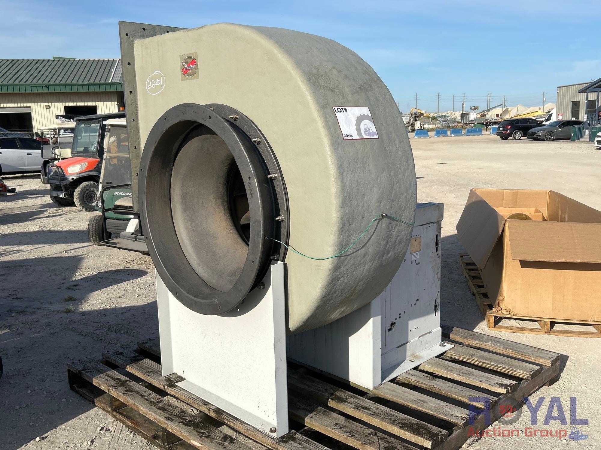 Hartzell Series 41 Fiberglass Backward Curved Centrifugal Fan
