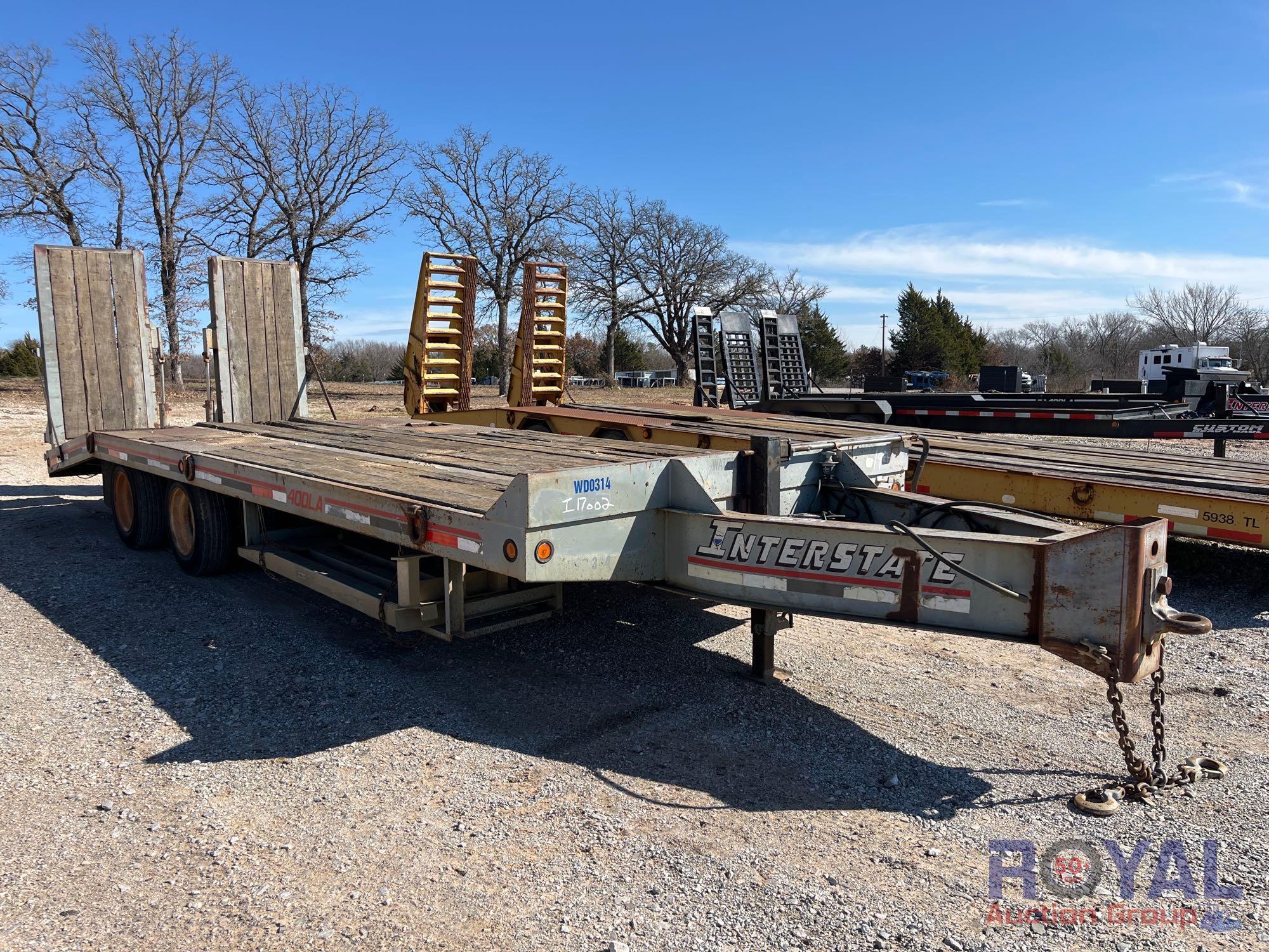 2003 Interstate 40DLA 19FT T/A Dovetail Trailer