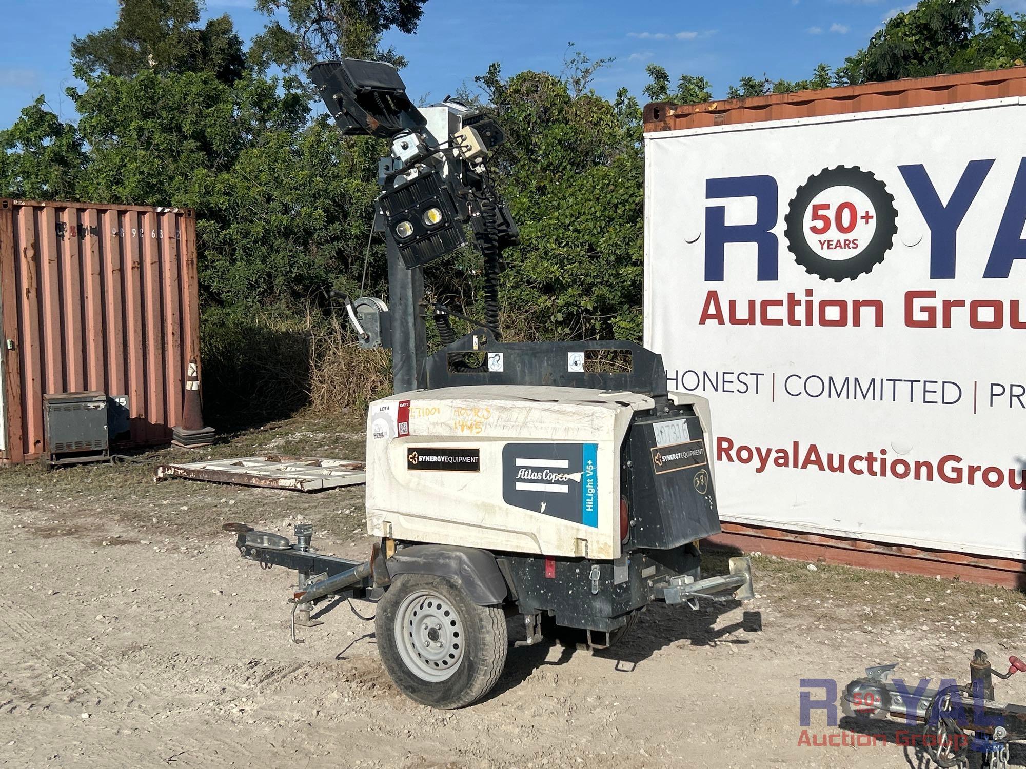 2018 Atlas Copco APT LT V5+ Towable Light Tower