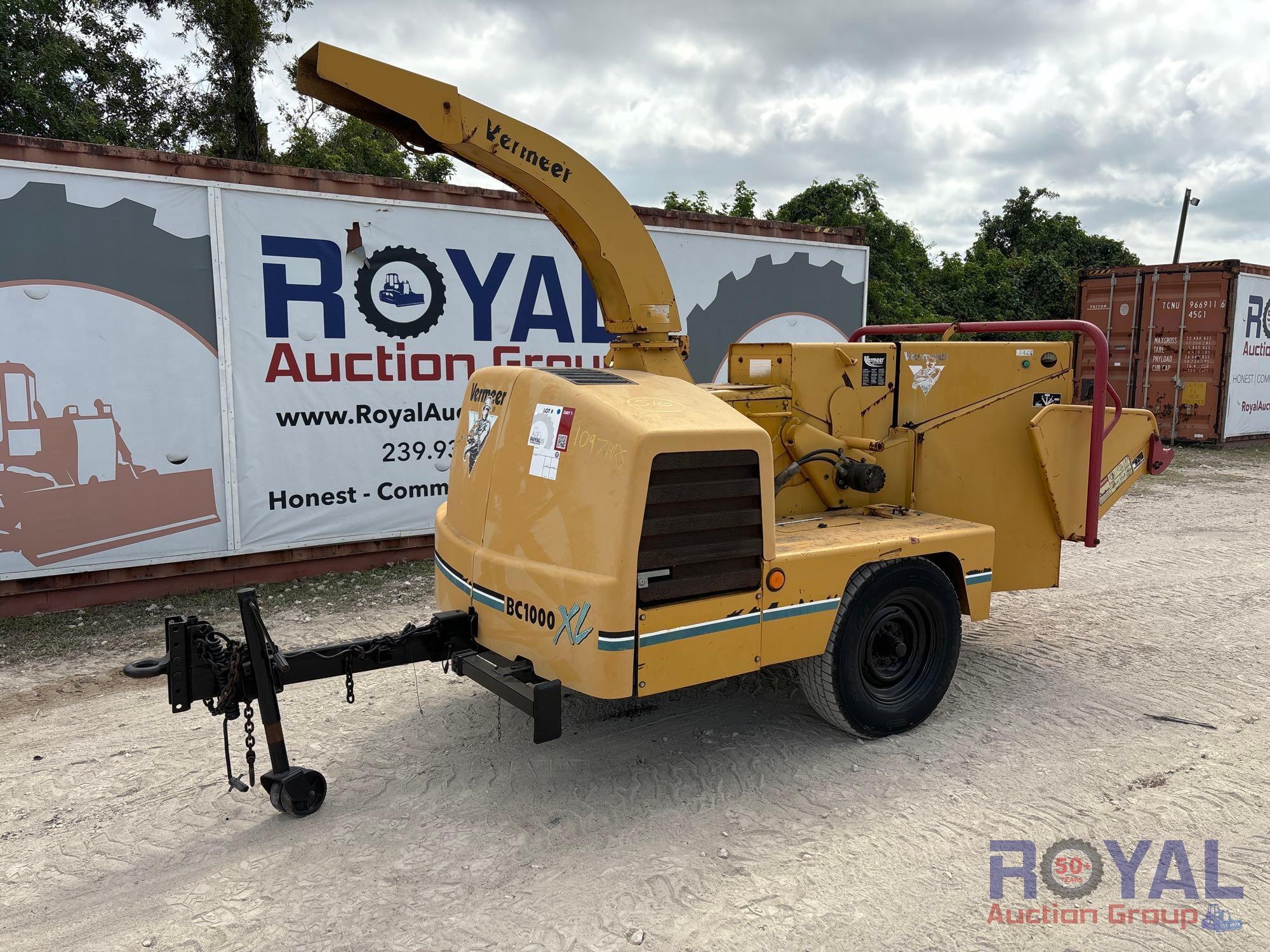 2004 Vermeer BC1000XL Towable Brush Chipper
