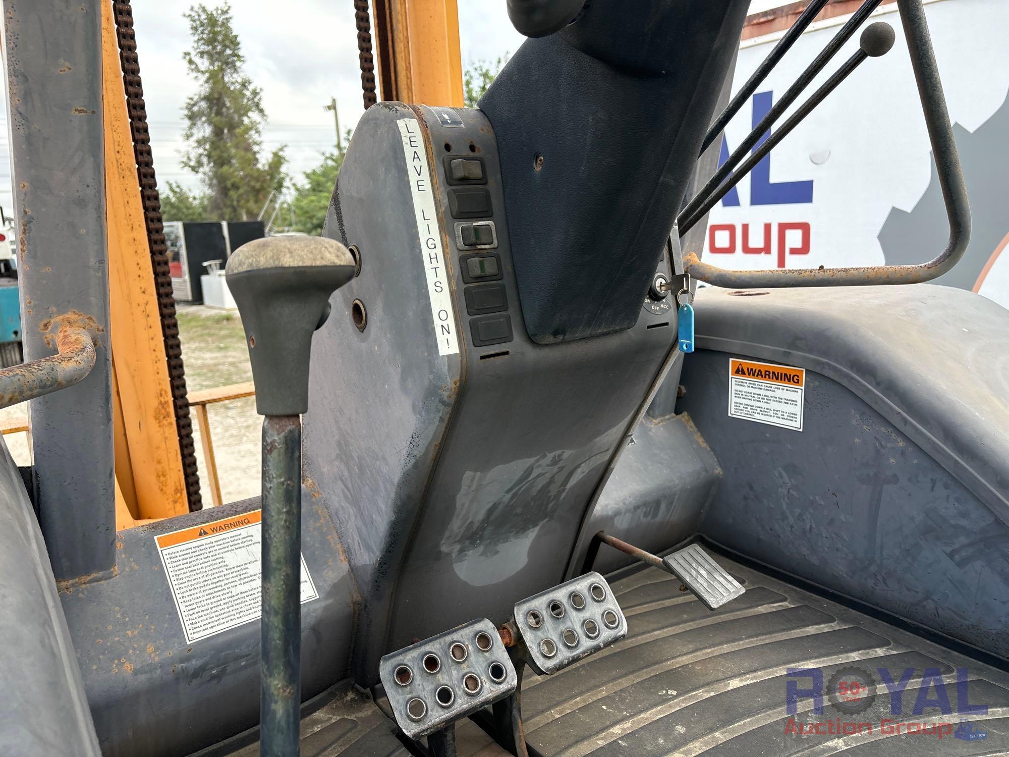 Case 585G 5,000LB 4x4 Rough Terrain Forklift
