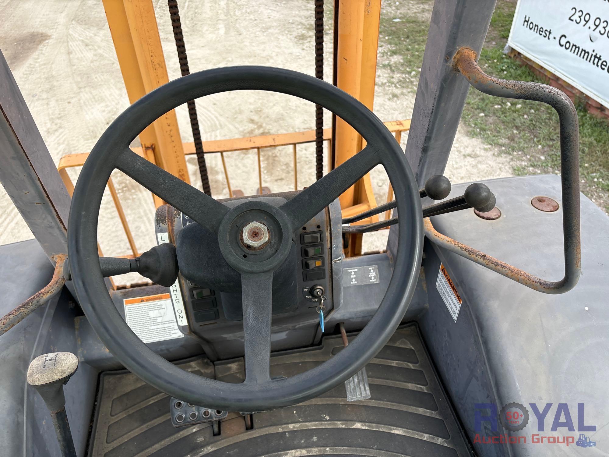 Case 585G 5,000LB 4x4 Rough Terrain Forklift