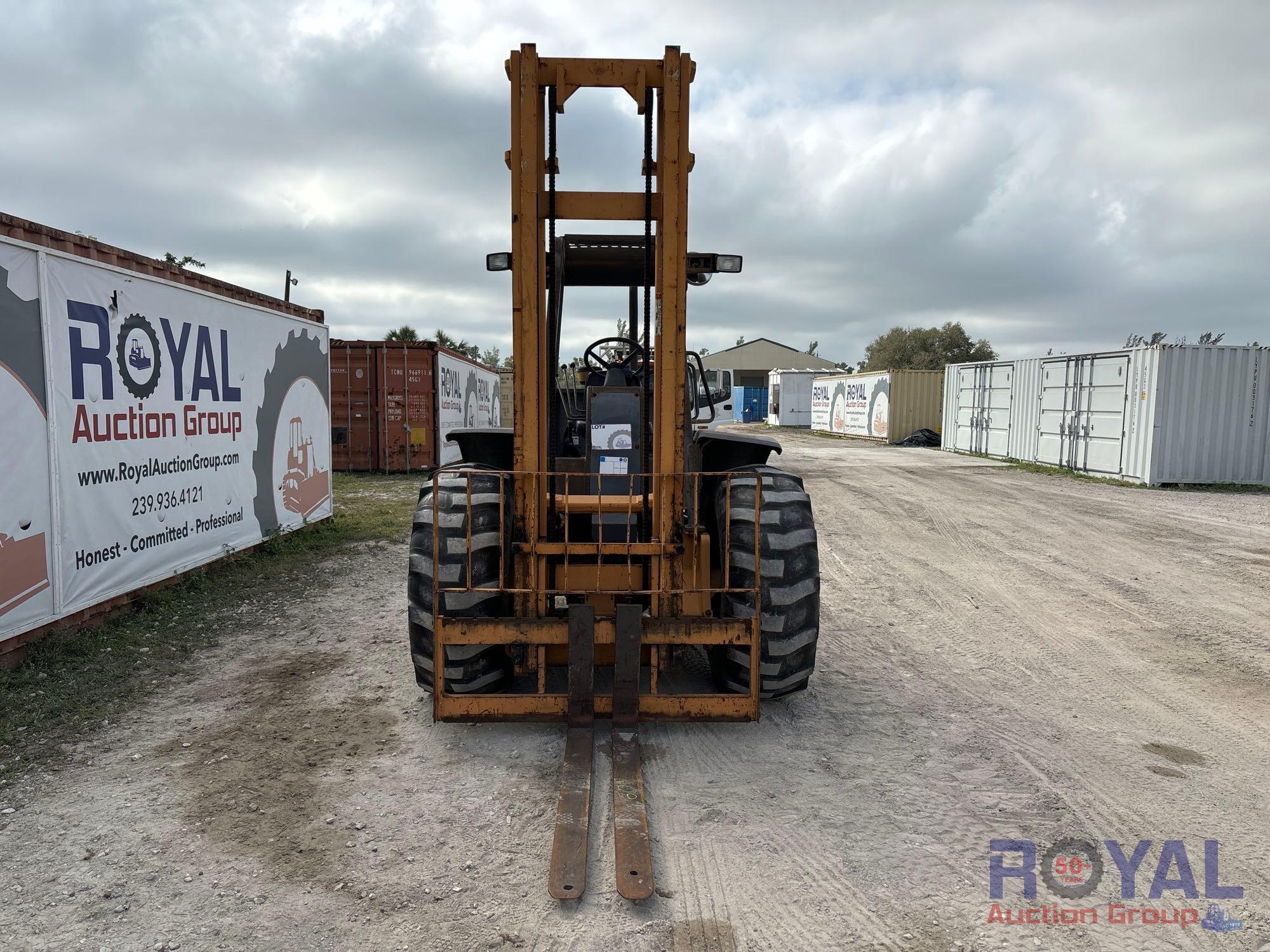 Case 585G 5,000LB 4x4 Rough Terrain Forklift