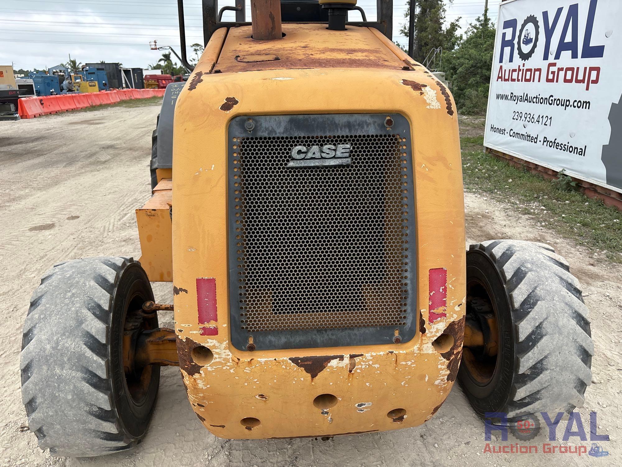 Case 585G 5,000LB 4x4 Rough Terrain Forklift