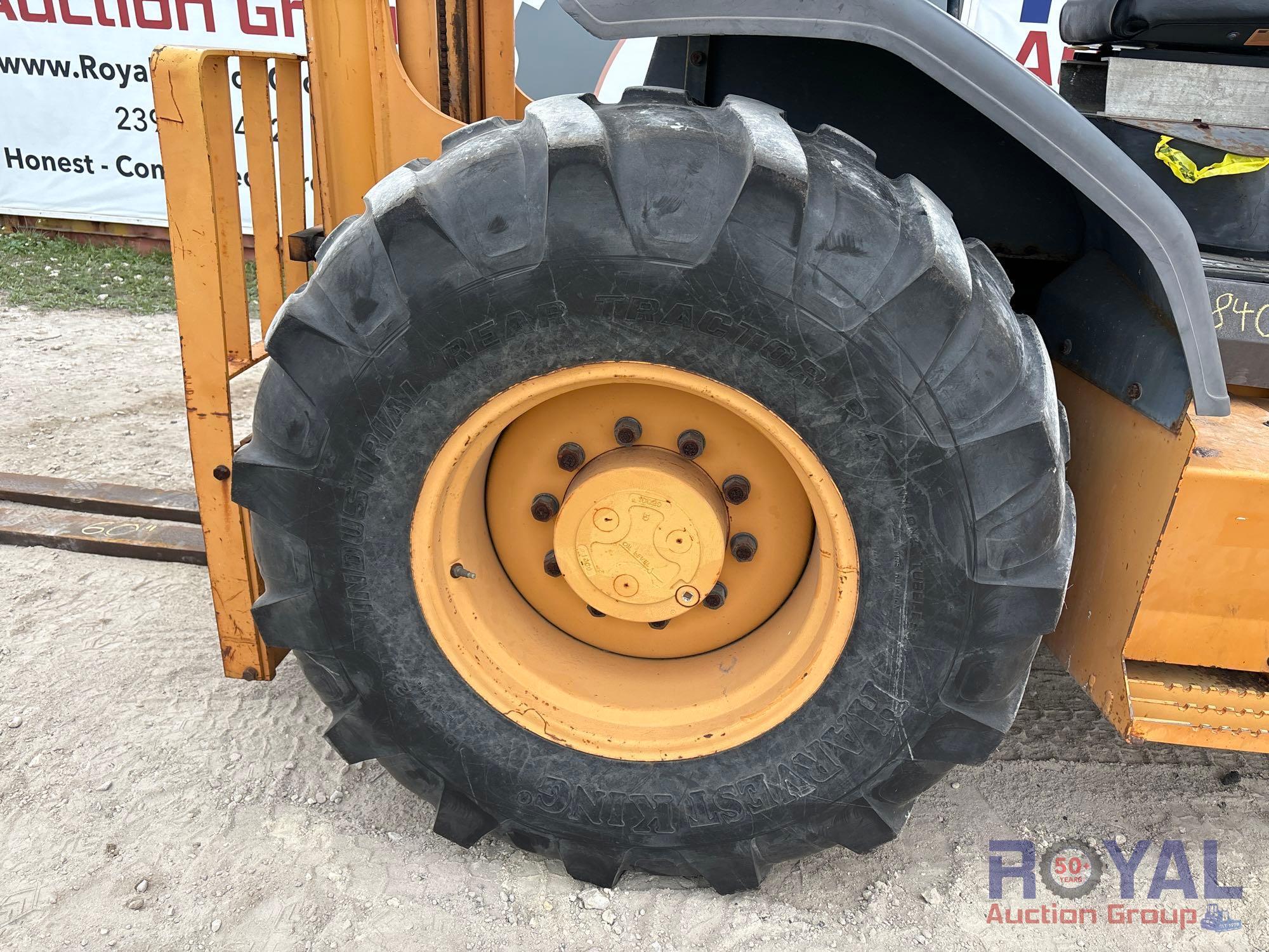 Case 585G 5,000LB 4x4 Rough Terrain Forklift