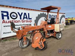 2008 Broce Broom BB-250C Ride-On Towable 3-Wheel Sweeper