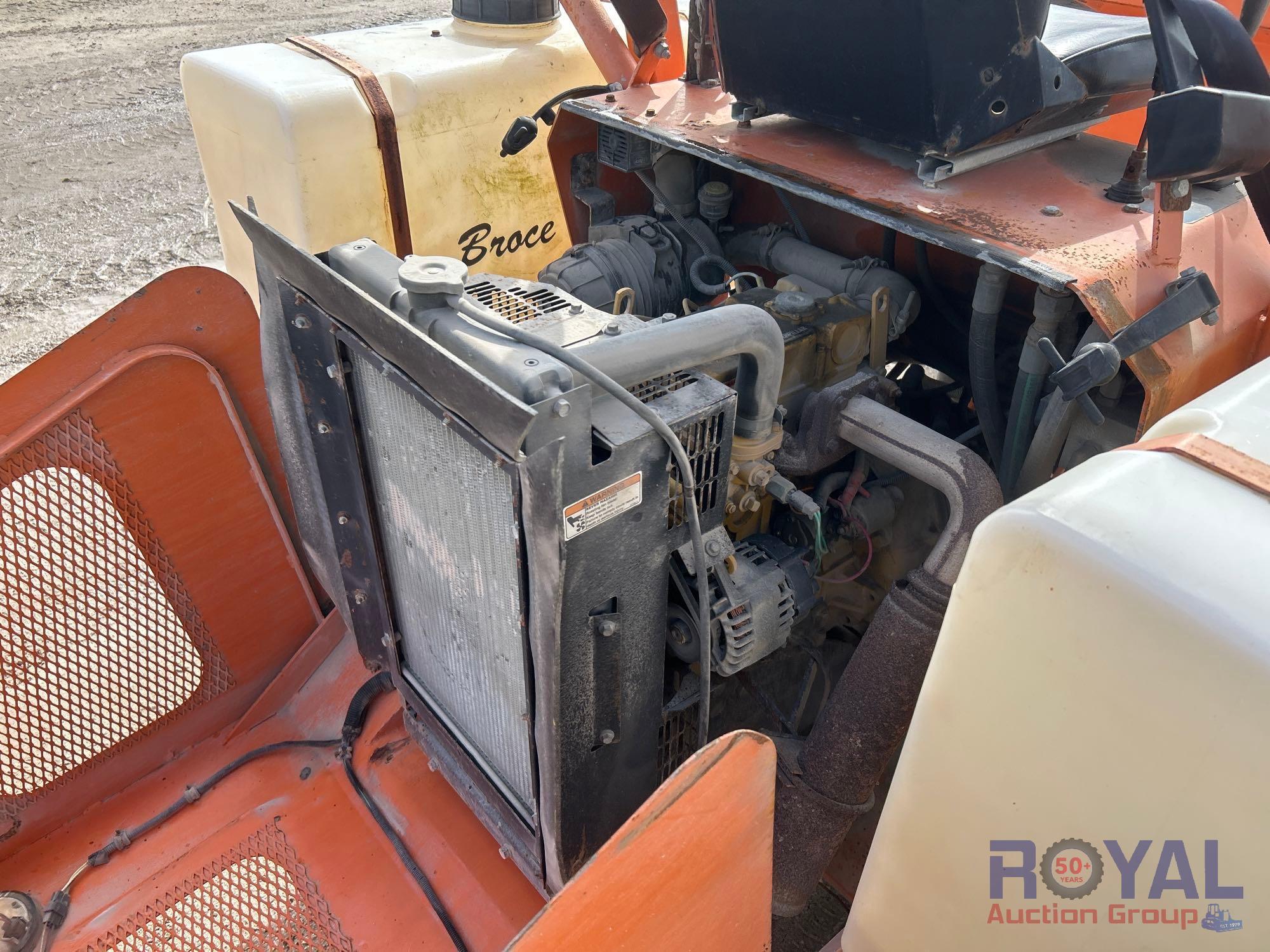 2008 Broce Broom BB-250C Ride-On Towable 3-Wheel Sweeper