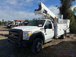 2013 Ford F-550 4x4 Altec AT40M 40ft Bucket Truck