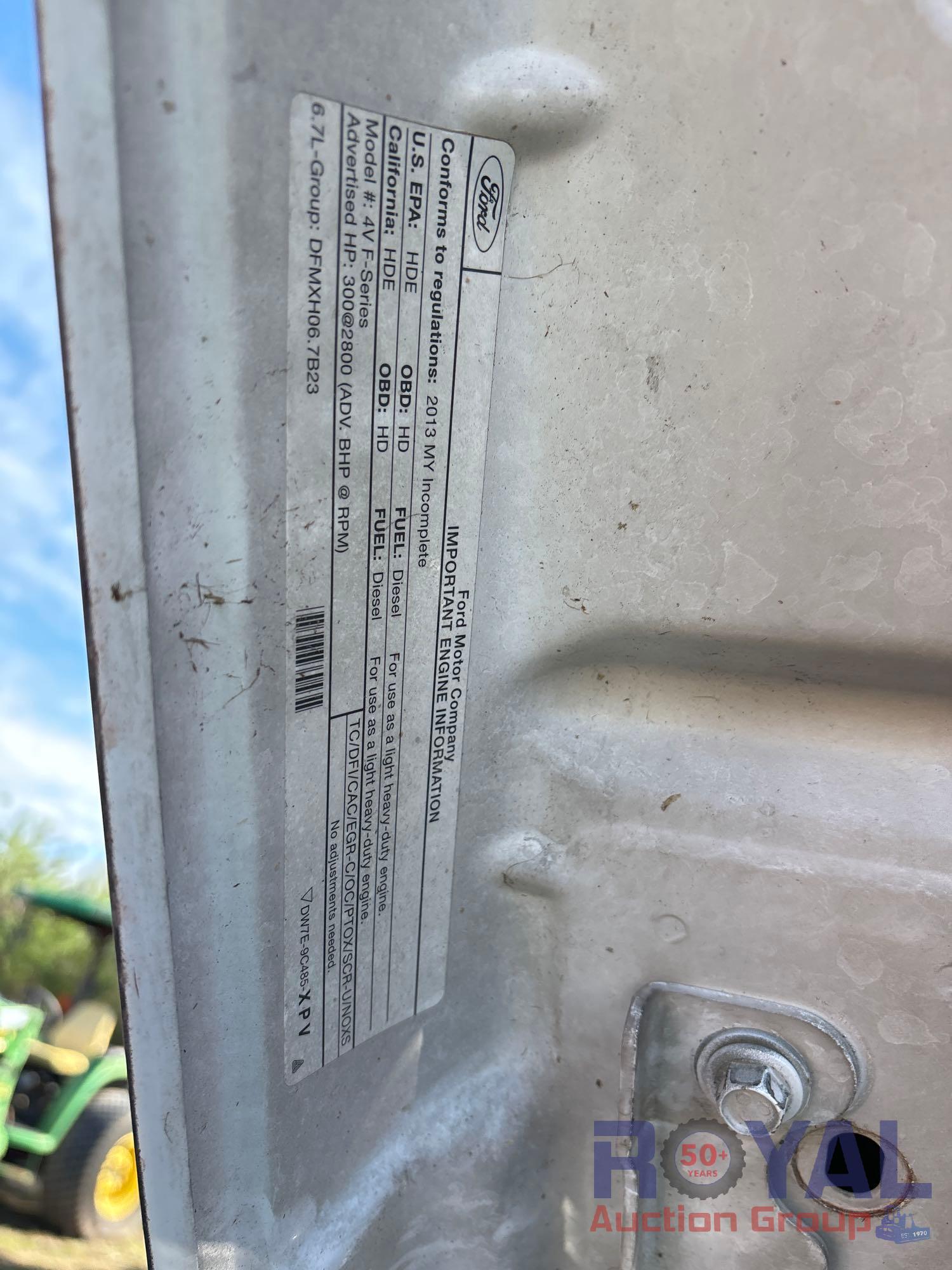 2013 Ford F-550 4x4 Altec AT40M 40ft Bucket Truck