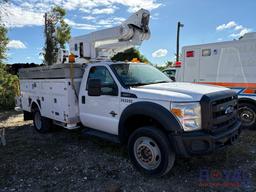 2013 Ford F-550 4x4 Altec AT40M 40ft Bucket Truck