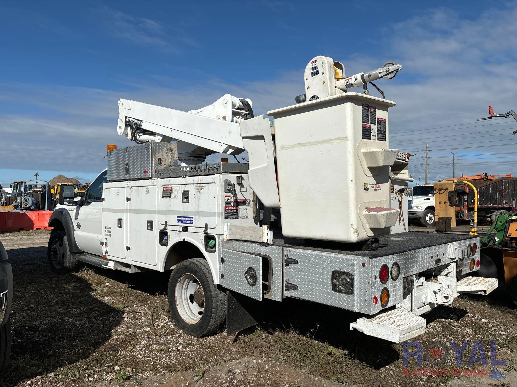 2013 Ford F-550 4x4 Altec AT40M 40ft Bucket Truck