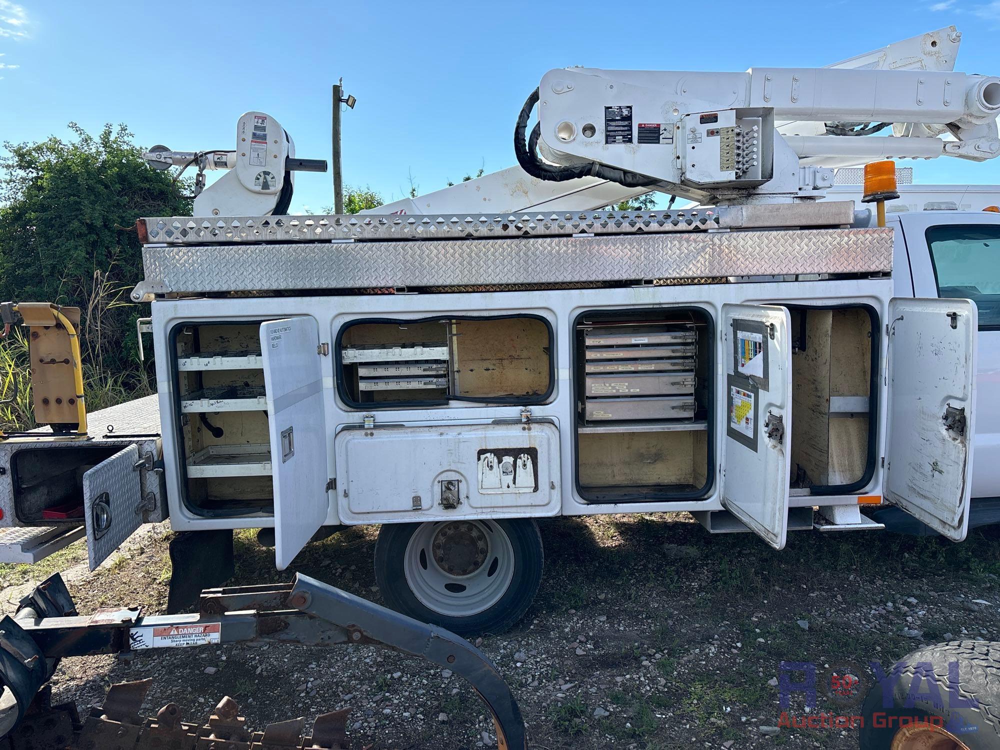 2013 Ford F-550 4x4 Altec AT40M 40ft Bucket Truck