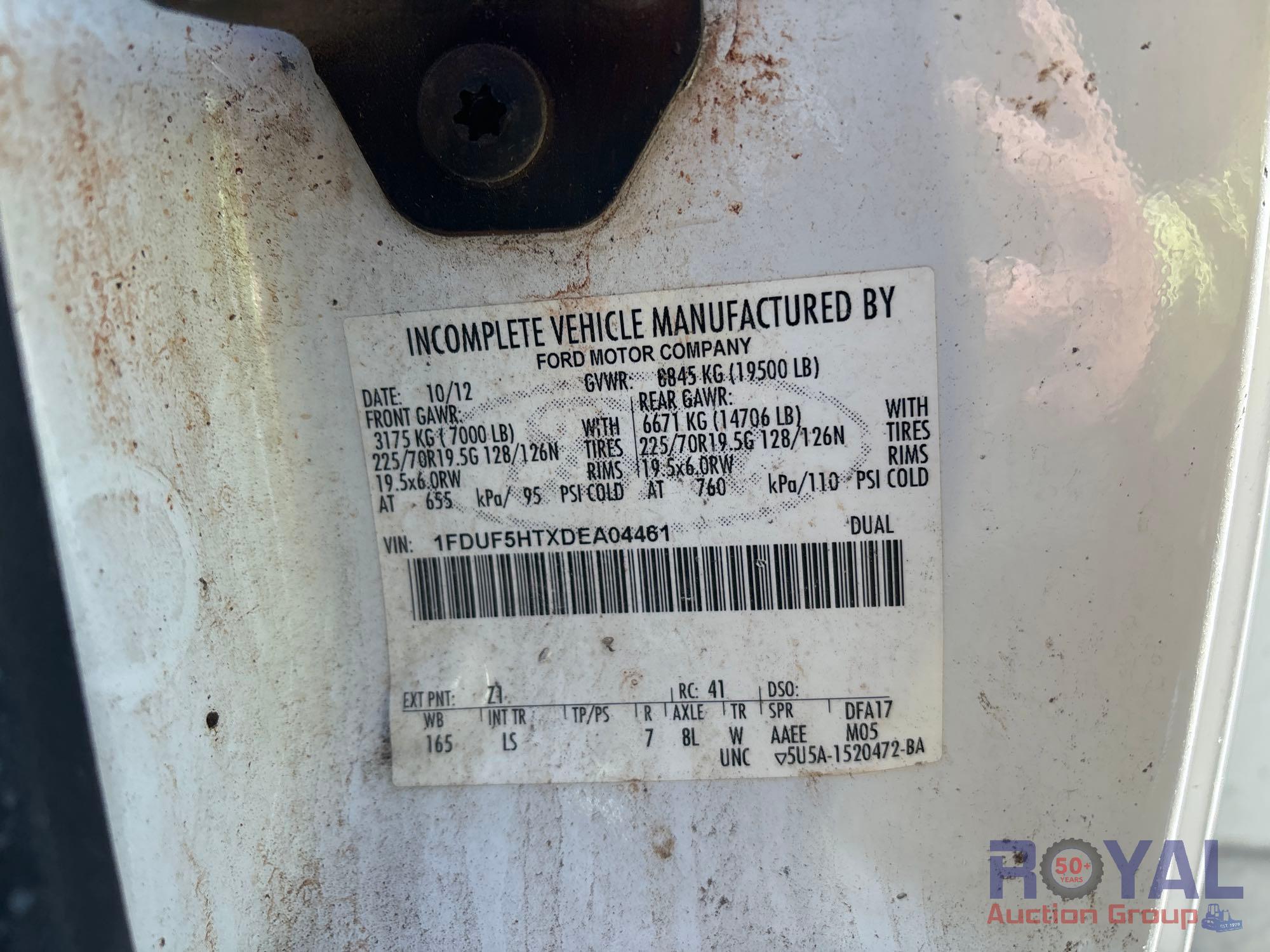 2013 Ford F-550 4x4 Altec AT40M 40ft Bucket Truck