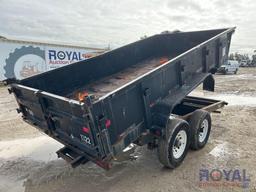 2017 Big Tex 14ft 14,000LB 8.3cuYd T/A Hydraulic Dump Trailer