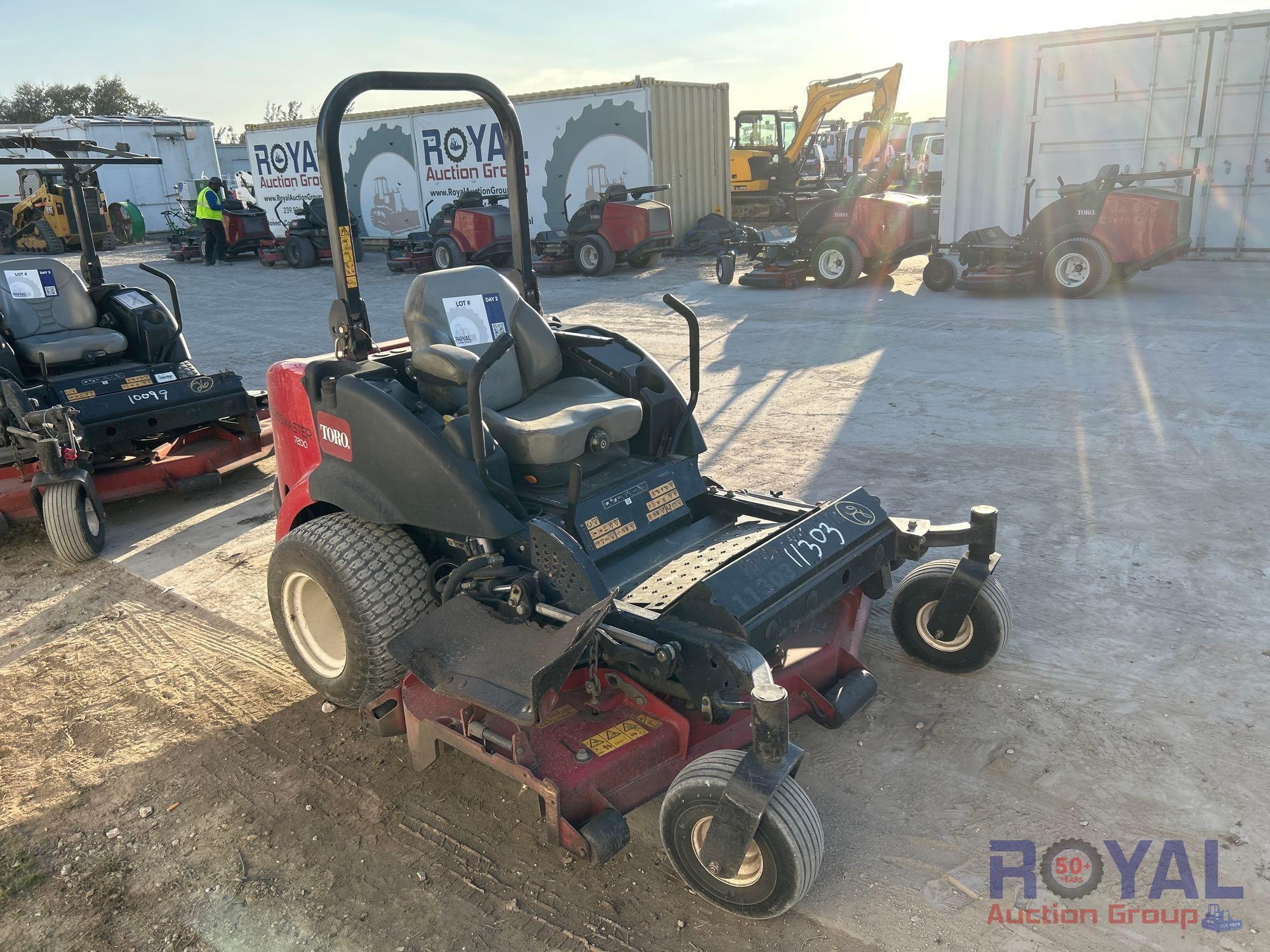 2019 Toro Grounds Master 7200 72in Zero Turn Commercial Mower