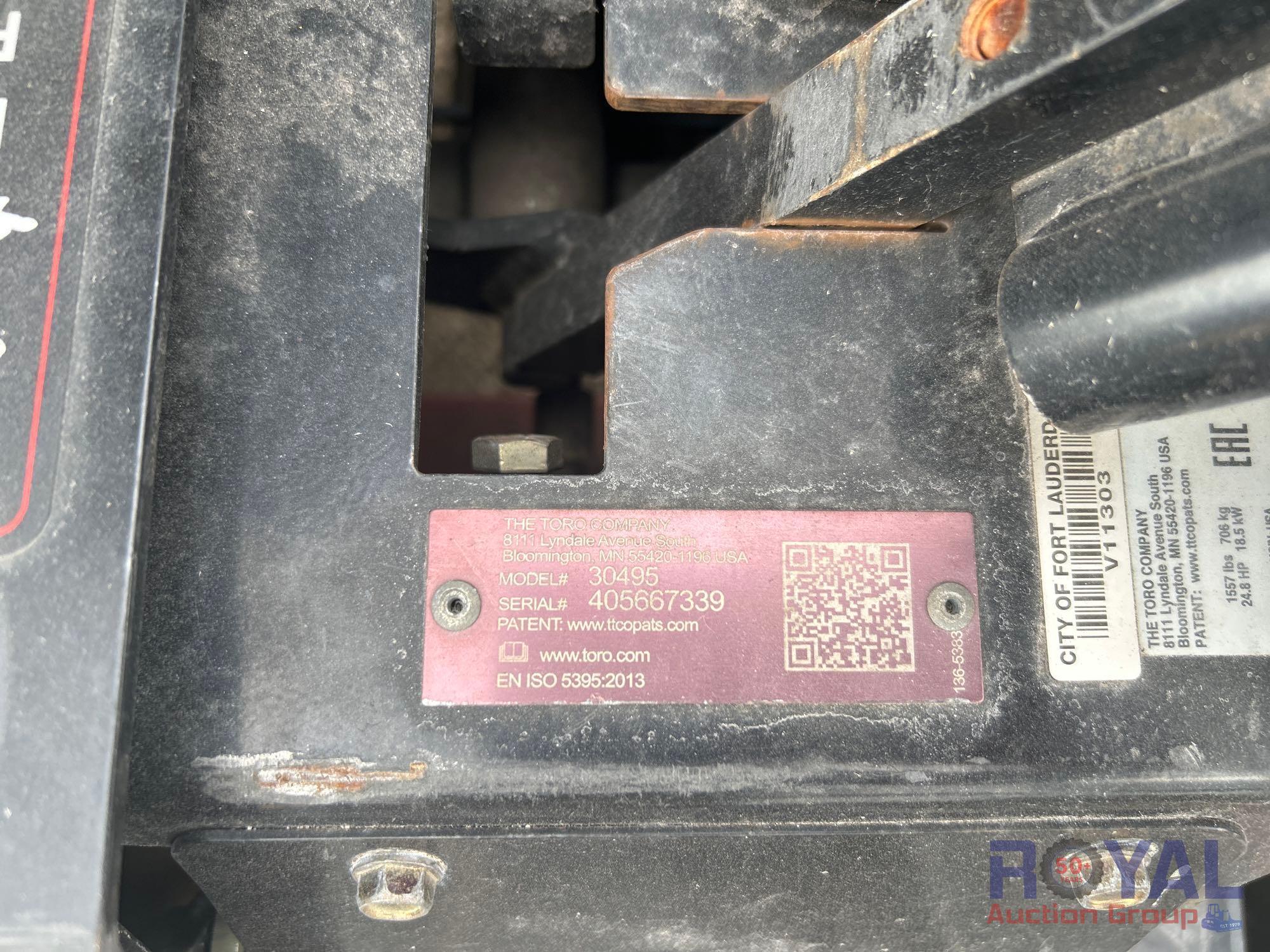 2019 Toro Grounds Master 7200 72in Zero Turn Commercial Mower