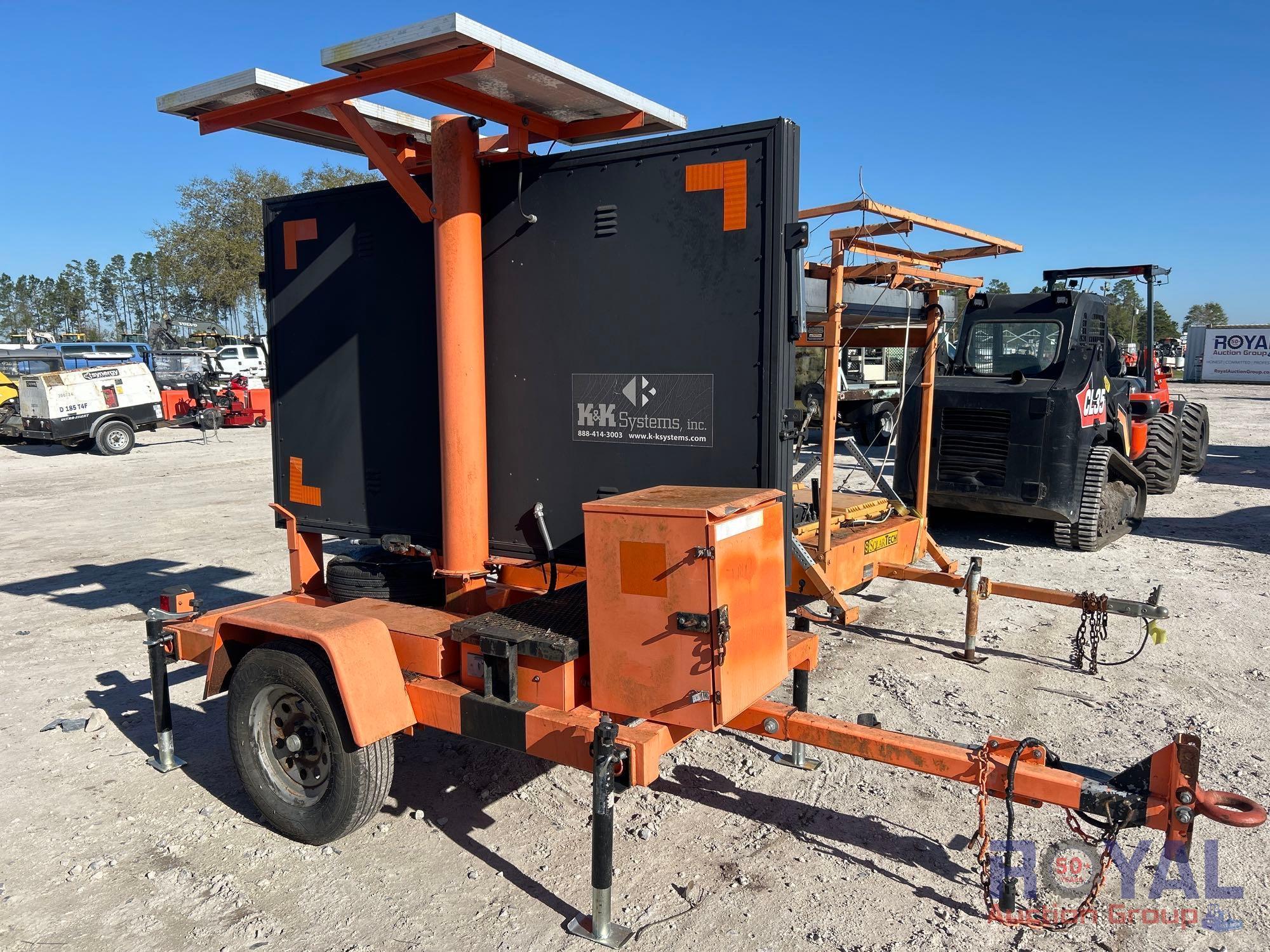 K&K Systems Towable Message Board