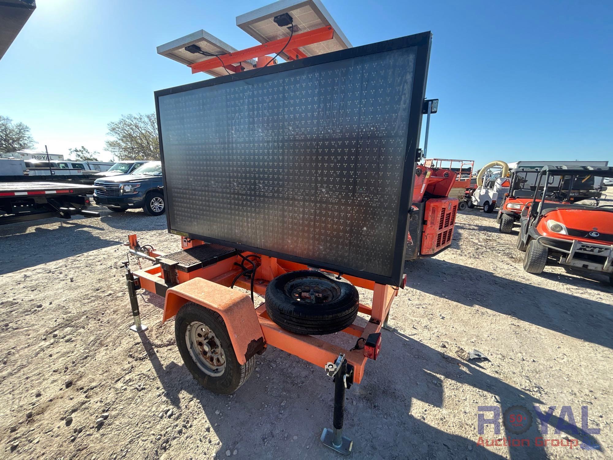 K&K Systems Towable Message Board