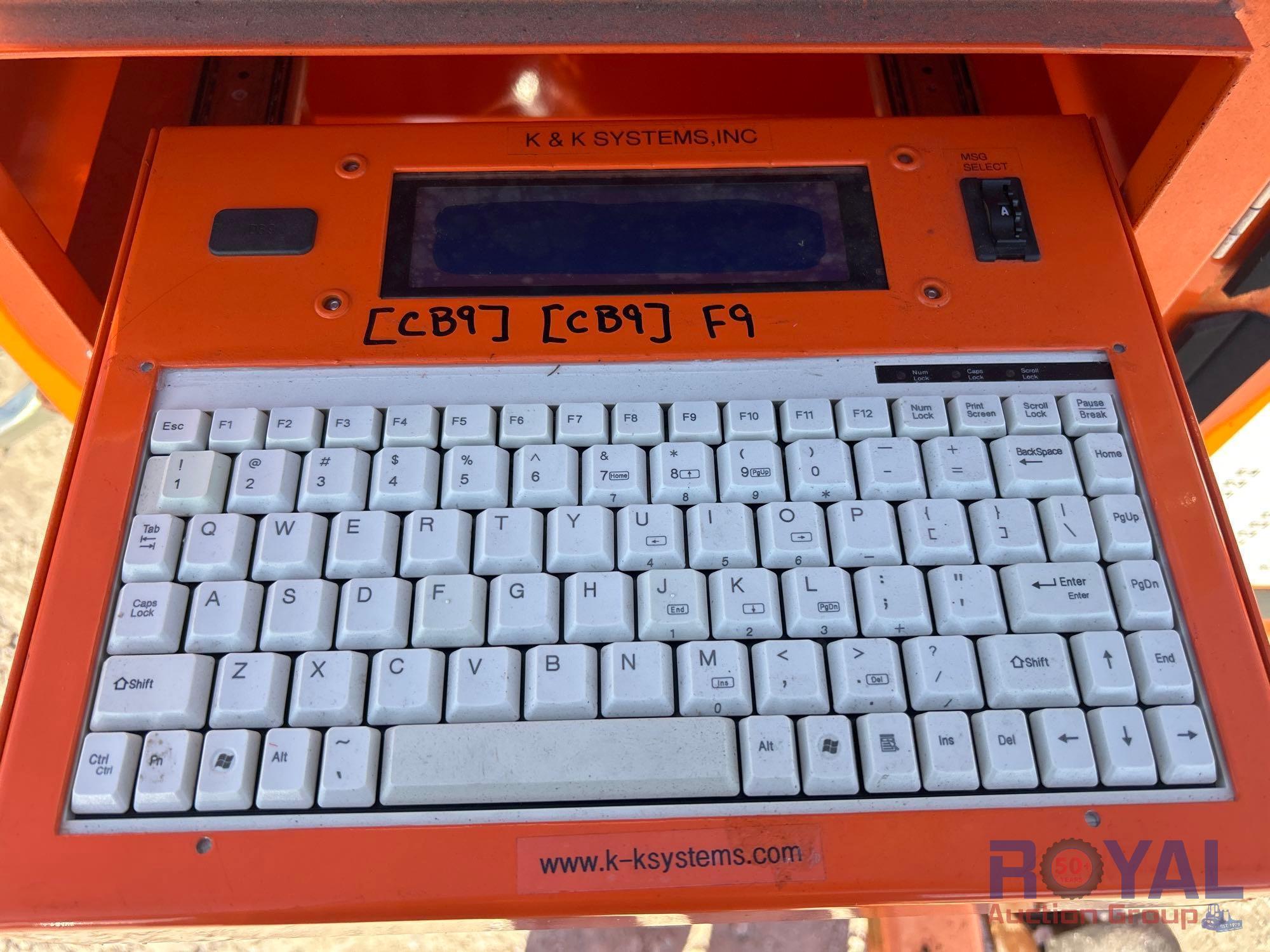 K&K Systems Towable Message Board