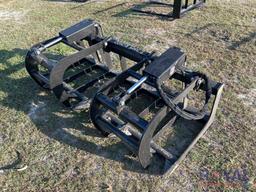 2025 JMR 72in Dual Grapple Skid Steer Attachment