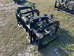 2025 JMR 72in Dual Grapple Skid Steer Attachment