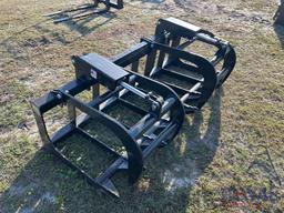 2025 JMR 72in Dual Grapple Skid Steer Attachment