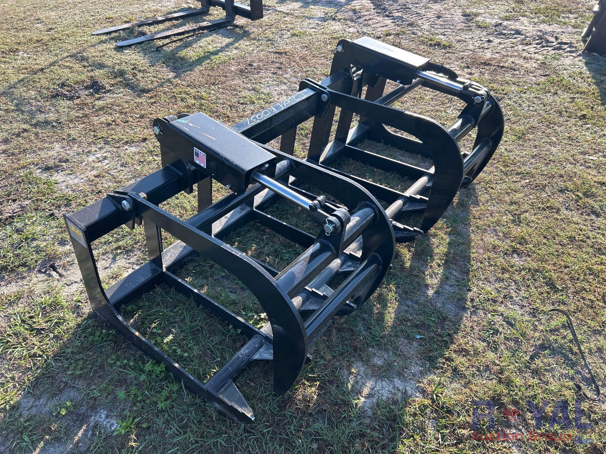 2025 JMR 72in Dual Grapple Skid Steer Attachment