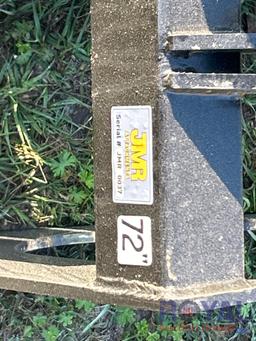 2025 JMR 72in Dual Grapple Skid Steer Attachment