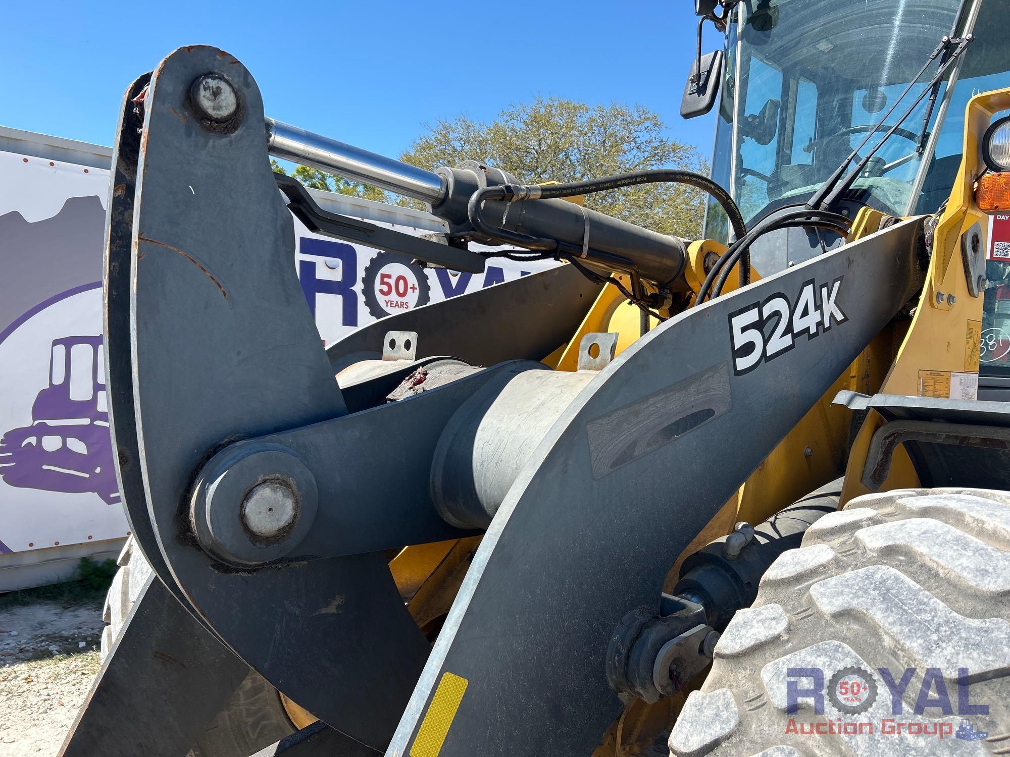 2015 John Deere 524K Articulated Wheel Loader