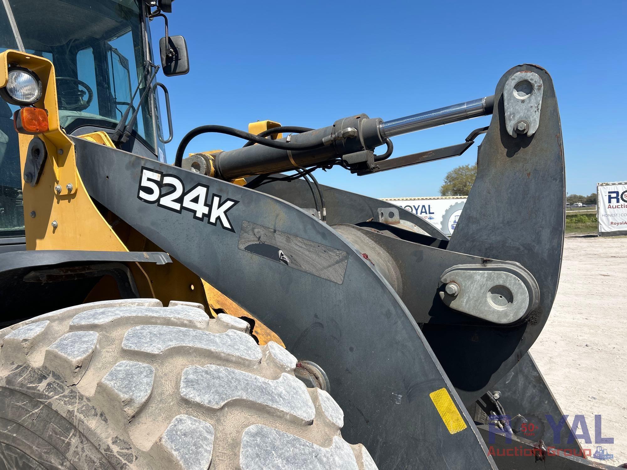 2015 John Deere 524K Articulated Wheel Loader